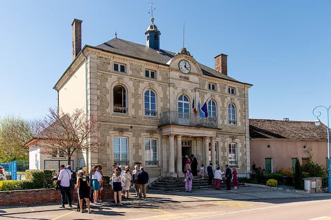 Mairie mariage sortie